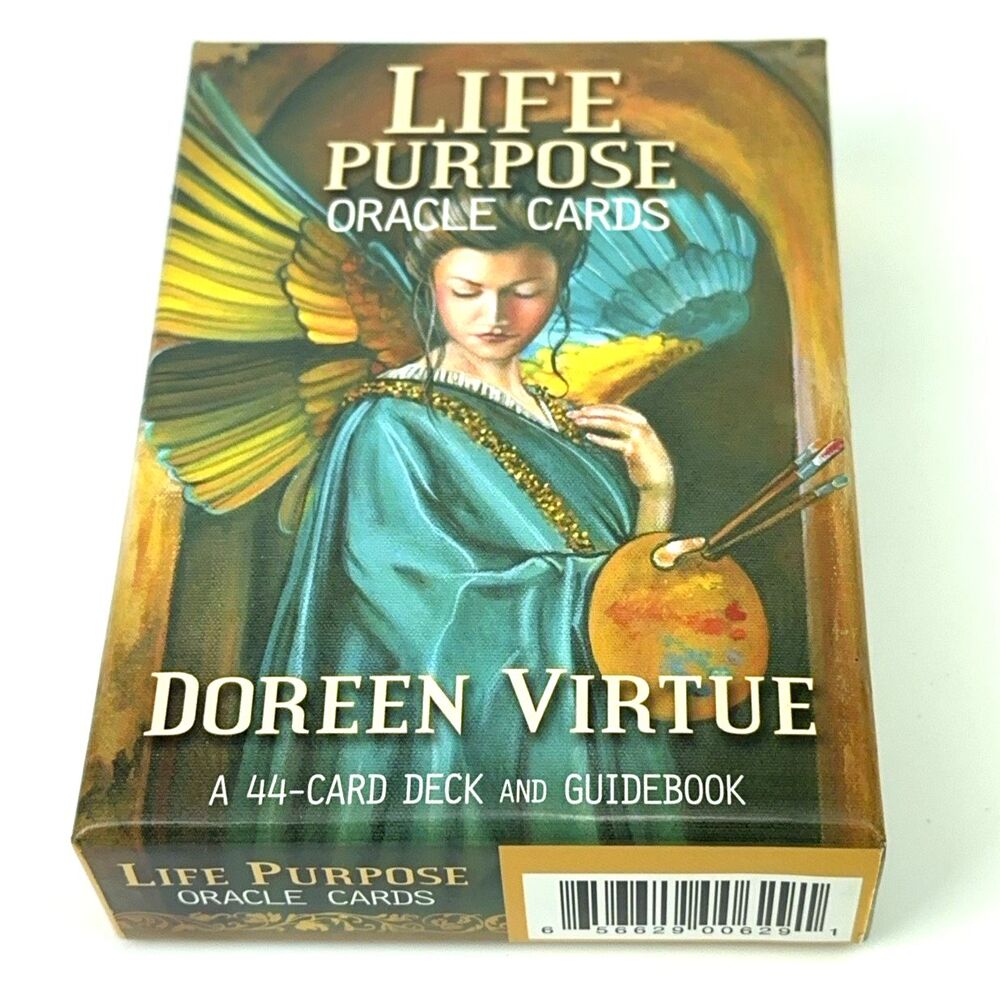 Life Purpose Oracle Cards A 44 Card Deck & Guidebook Doreen Virtue Angel Therapy
